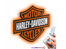 Harley davidson wanddeko led - harley-davidson,