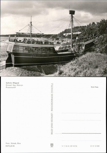 Foto ansichtskarte sassnitz - foto,