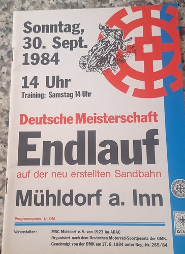Programm speedway sandbahn - speedway,
