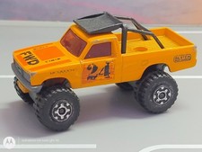Matchbox 1981 4x4 Open Back Truck  ORANGE "FWD" #24 - selten