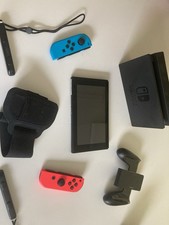 Nintendo Switch Konsole mit Joy-Con - NeonRot/NeonBlau/Grauwie neu ca 1 jahr alt