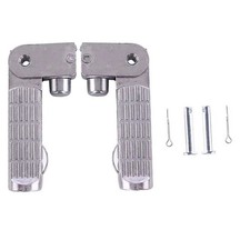 Motorrad Pedalset Aluminiumlegierung rutschfest für Elektrofahrzeug und Motorra