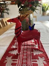 Hutschenreuther Glasfigur  Rentier/Hirsch Dekoration