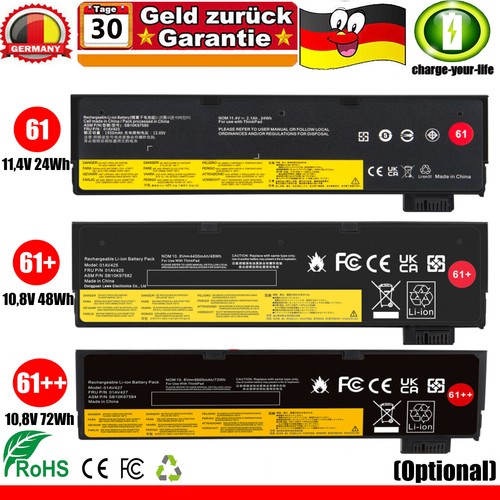 Akku für lenovo - 61/61+/61++,
