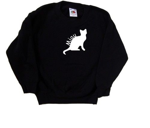 Miau katze kinder pulli - miau,