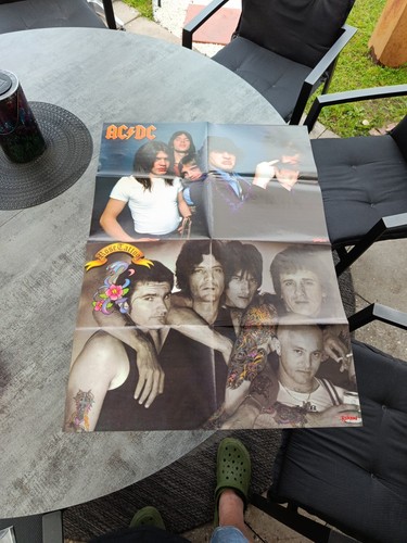 Acdc rose tattoo poster - acdc,,