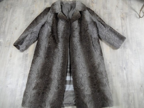 Chicer pelzmantel karakul - pelzmantel,