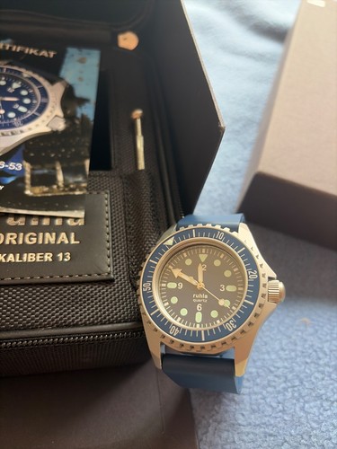 Ruhla kampfschwimmer uhr - ruhla, kampfschwimmer-uhr