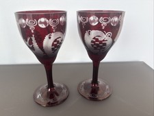 Egermann, 2 Weingläser/