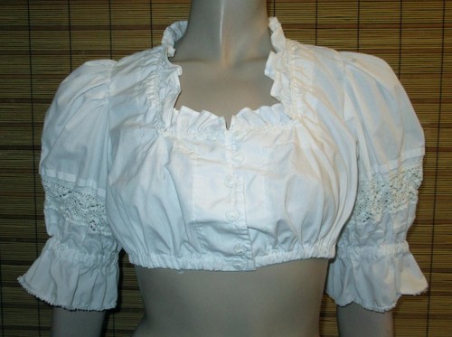 Weisse dirndlbluse - weisse,