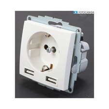 Berker Steckdose SCHUKO/USB