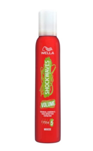 Wella shockwaves volume - shockwaves, mousse