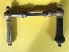 Alter Messing Türklinke Paar