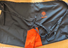 Jägermeister Bistro Kellner Schürze Vorbinder mit Innentasche schwarz 68*48 cm