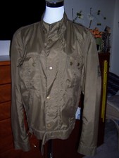 Herren Jacke Belstaff Gangster Gr. L = 48/50 Khaki/Taupe