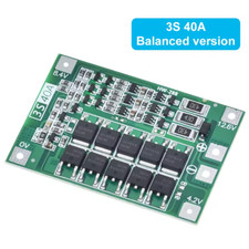 BMS 3S 40A 12,6V Balance