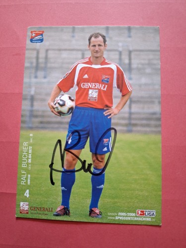Ralf bucher spvgg unterhaching - spvgg,