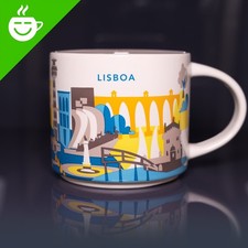 » STARBUCKS City Mug » LISBOA « NEU » Tasse YOU ARE HERE YAH Lissabon Portugal