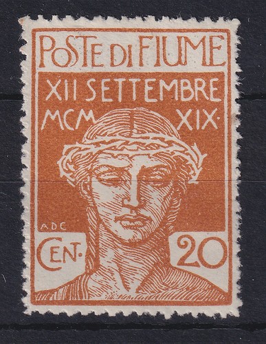 Fiume 1920 militärpostmarke - 1920,