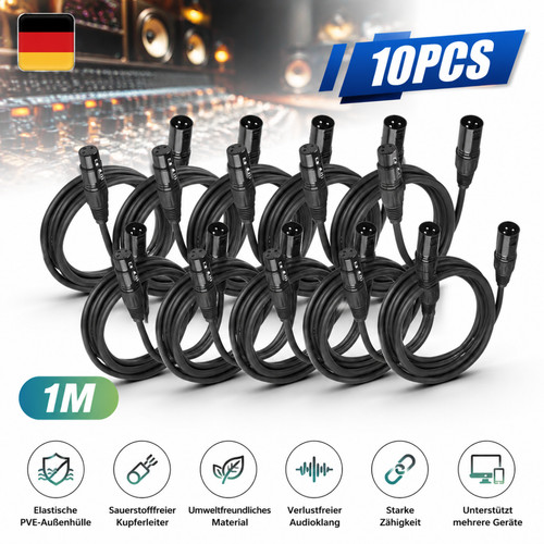 Xlr kabel stück dmx512 - 10,