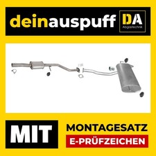 Mittelschalldämpfer für Hyundai iX35 1.6 / Kia Sportage SL 1.6 GDi Auspuff M008