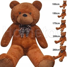 XXL Teddybär Plüsch Kuschel Stoff Tier Teddy Bär Valentinstag 100-260cm Riesen