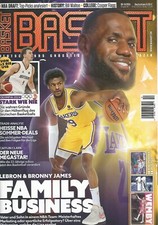 BASKET   Nr. 09-10 / 2024, Basketball - Magazin.  Lebron & Bronny James