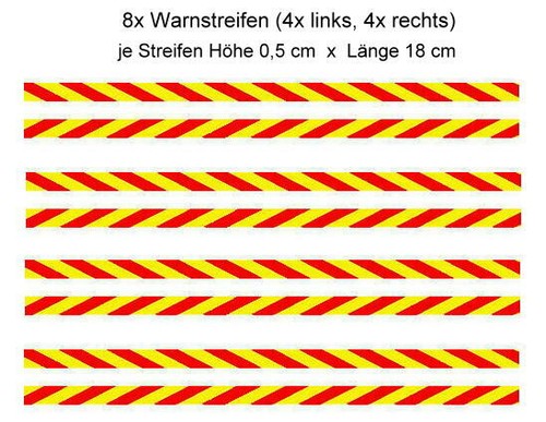 Warnstreifen warnmarkierung - warnstreifen,