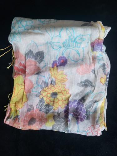 Schal esprit leinen floral - schal,, esprit,