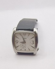 Esprit Herrenuhr – Rechteckiges Gehäuse, Neues Lederarmband & Neue Batterie