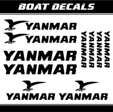 Yanmar Aufkleber Motor Boot