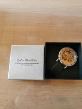 Skelettuhr Herrenuhr Armbanduhr Graf von Monte Wehro Mechanisch Handaufzug ***