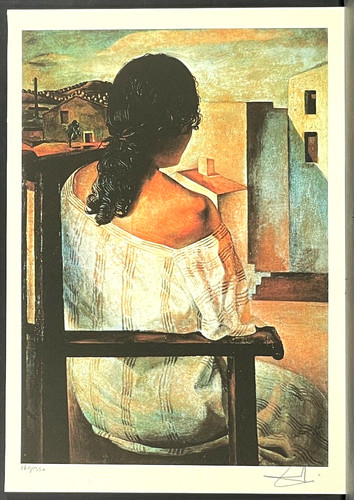 Salvador dali seated - *,