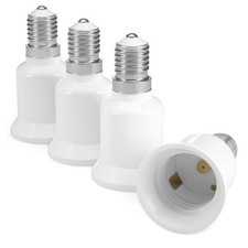 4x Lampensockel Adapter