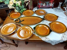 Keramik Fischservice Majolika