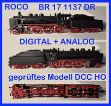 ROCO DAMPFLOK DCC  BR 17 1137 DR DIGITAL HO ohne OVP Ersatz LOK Verpacku
