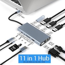 11in1 Dockingstation USB Typ C