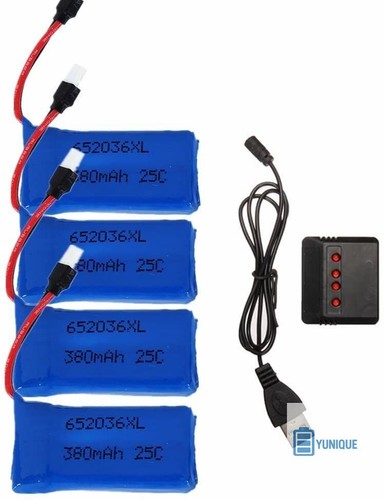 Lipo batterien 7v 380mah - 4,