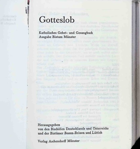 Gotteslob katholisches - gotteslob, :