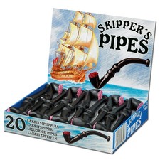 (16,03€/1kg) Skippers Pipes, Lakritz Pfeifen, 20 Stück