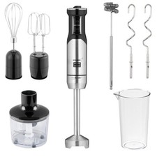 Stabmixer  X1400W Koliber HOME&COOK Edelstahl Pürierstab Mixer Set Handmix