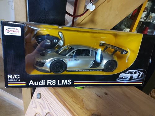 Audi lms silber car - lms, 1:14