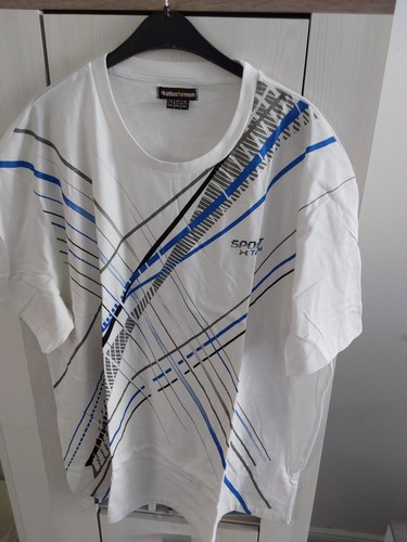 Shirt herren 5xl weiß - t,