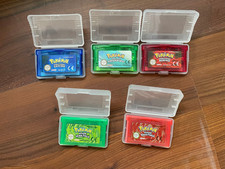 Pokémon Version Smaragd Rubingrün Blattrot Feuer Saphir Gameboy Advance