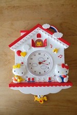 Hello kitty haus wanduhr - kitty,
