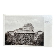 Postkarte AK Bochum Stadttheater Gelaufen 1935