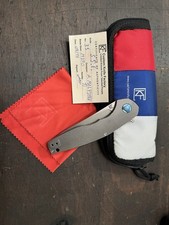 Custom Knife Factory S.S.E. CKF Titan Framelock M390 neuwertig Taschenmesser