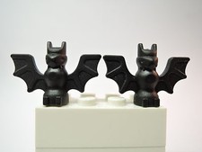 Lego 2 x Fledermaus schwarz