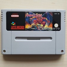 Super Nintendo SNES Spiel Demon's Crest PAL Modul Game Cartridge