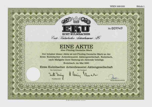 Eku erste kulmbacher brauerei - eku,